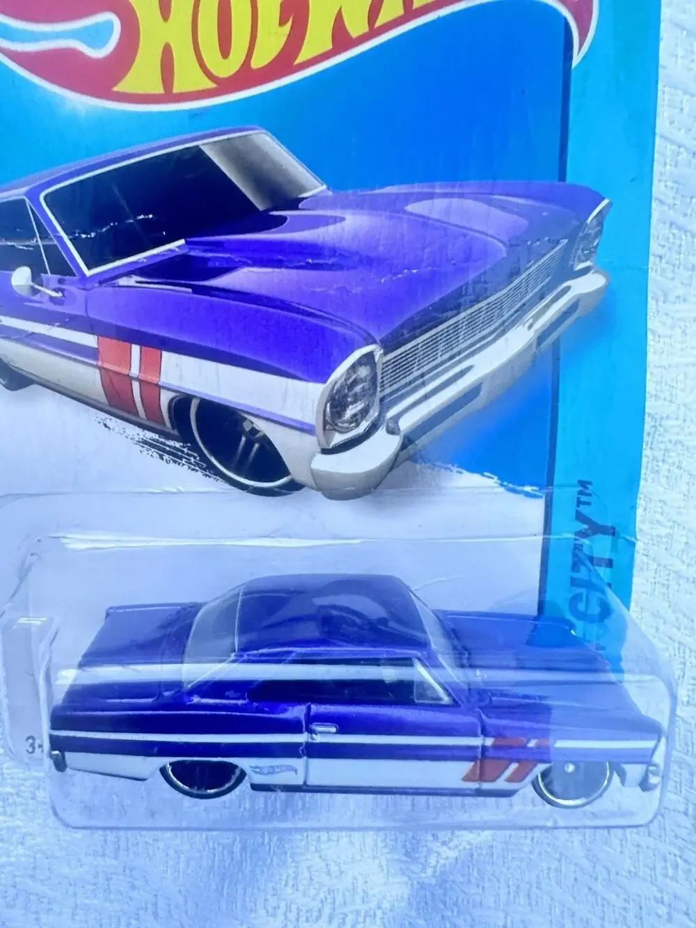 Hot Wheels 2014 HW City '66 Chevy Nova #3/4 MIssion Madness New H3